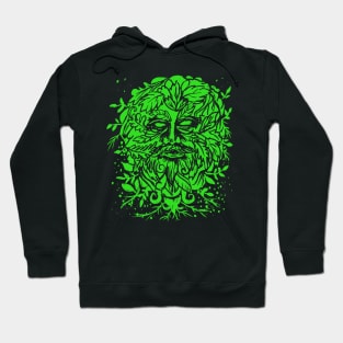 Green Man Pagan Celtic Mythology Gothic Hoodie